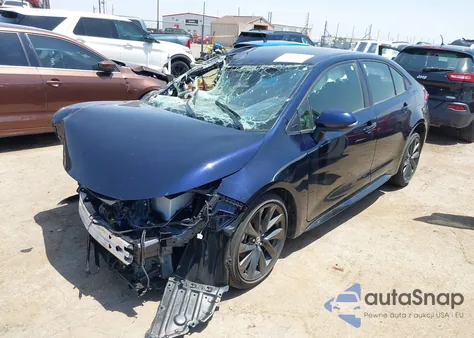 2025 Toyota Corolla Hybrid Se from USA, damaged, VIN JTDBCMFE4S3069320